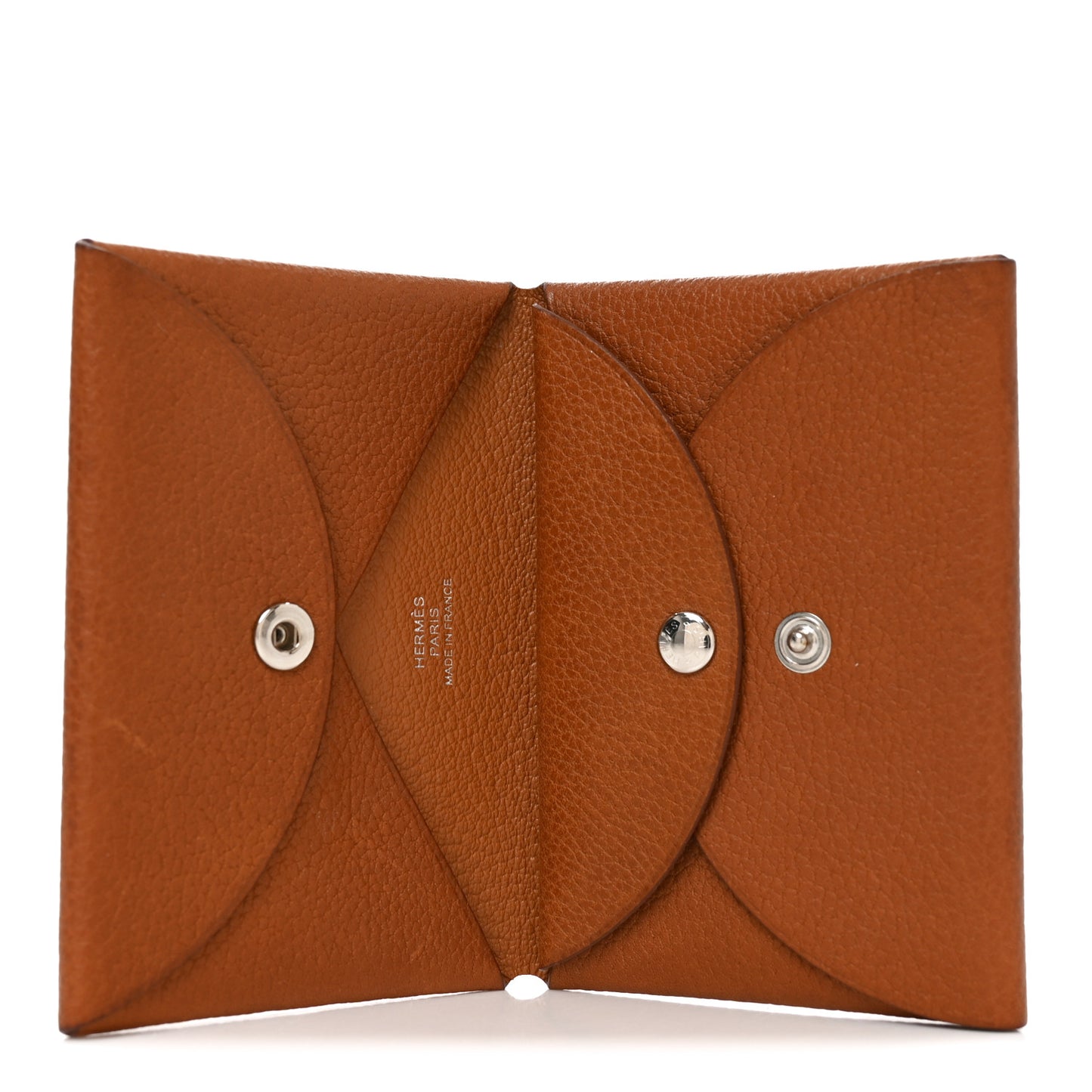 Barenia Faubourg  Calvi Duo Card Case Fauve