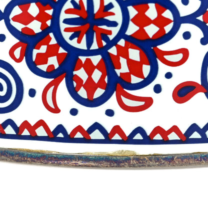 Hermes Enamel Printed Horses Extra Wide Bracelet 70 6 of 6