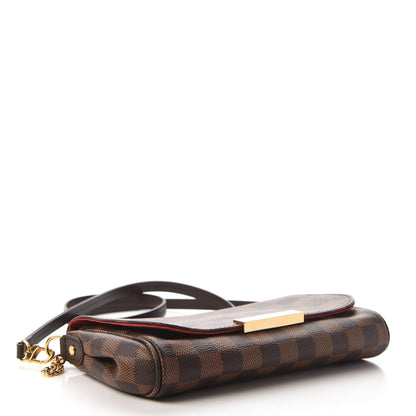 Louis Vuitton Damier Ebene Favorite PM 4 of 10