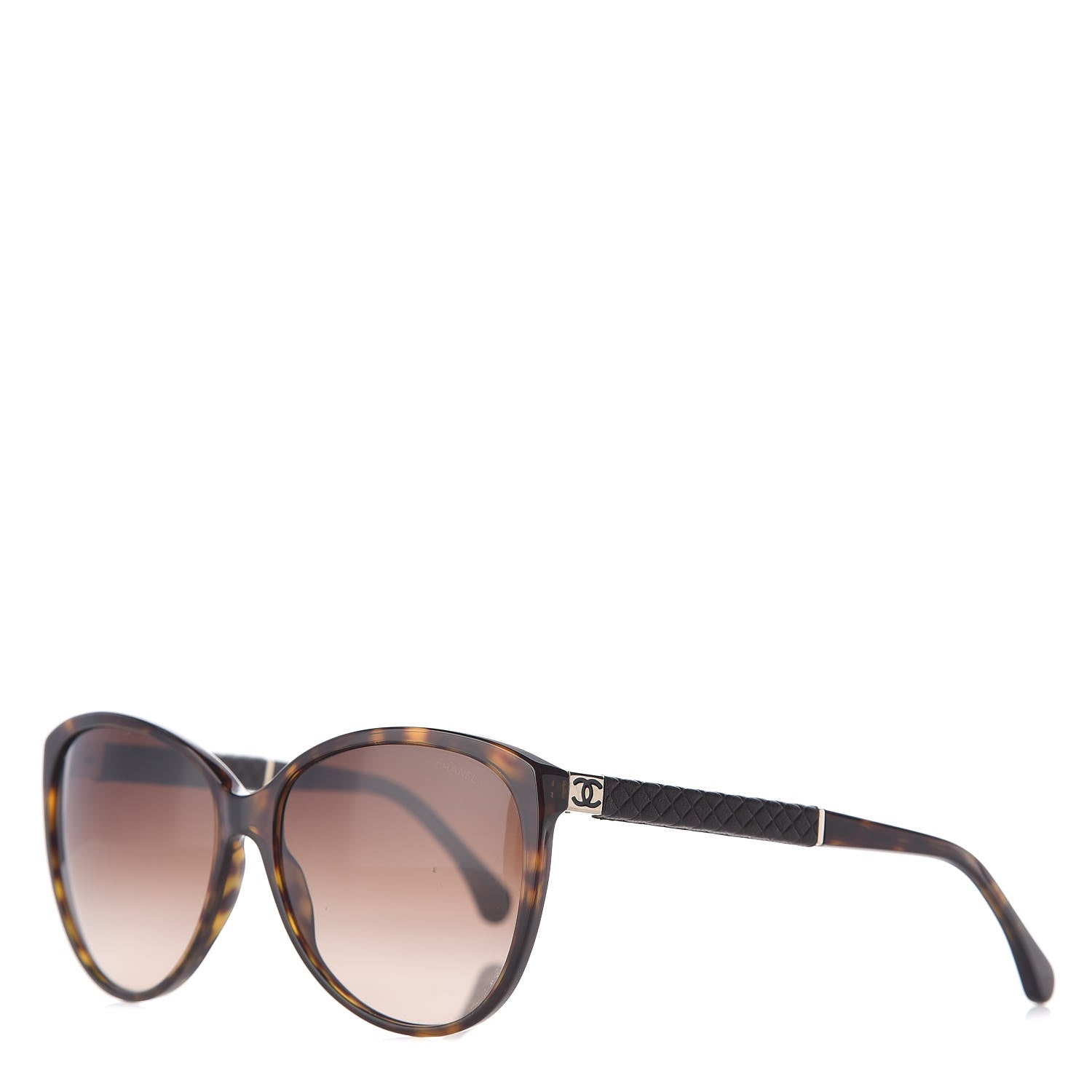 Chanel Quilted CC Sunglasses 5225-Q Tortoise 1 of 6