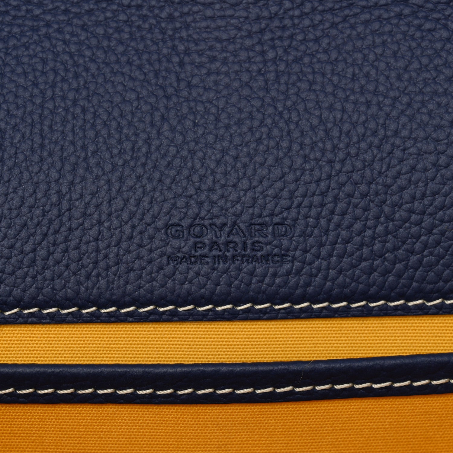 Goyard Goyardine Belvedere II PM Messenger Bag Navy 6 of 9
