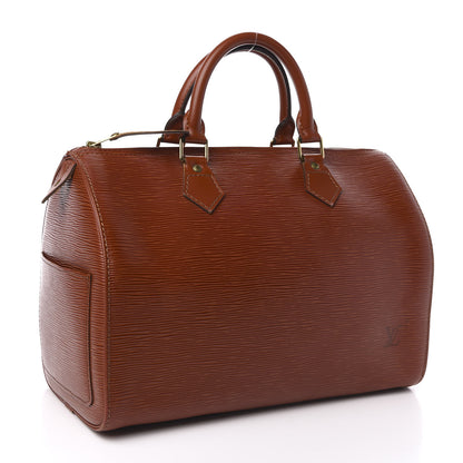 Louis Vuitton Epi Speedy 30 Kenyan Fawn 3 of 17