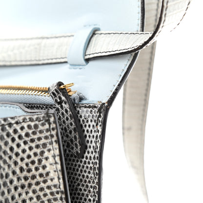 Celine Lizard Medium Classic Box Flap Bag Mineral 5 of 5