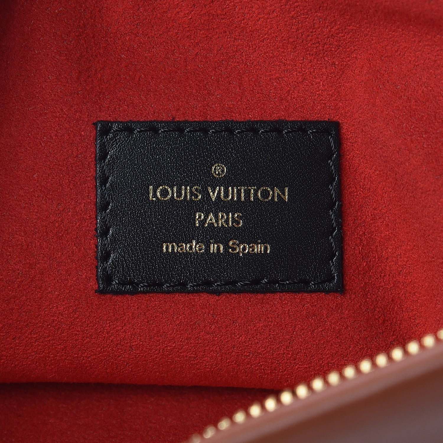 Louis Vuitton Monogram Tuileries Pochette Caramel 7 of 10