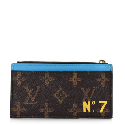 Louis Vuitton Monogram Vintage Calfskin Trunk L'œil Coin Card Holder 1 of 6