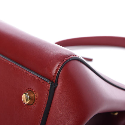 Celine Smooth Calfskin Large Edge Shoulder Bag Red 15 of 18
