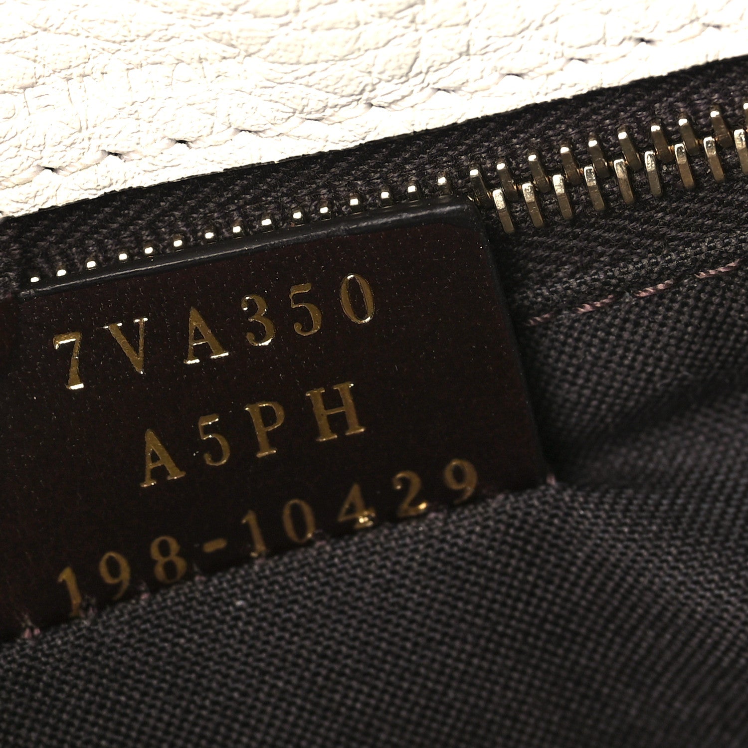 Fendi X FILA Cuoio Romano Vitello Century Mania Stars Clutch White Ice Ebano Multicolor 7 of 8