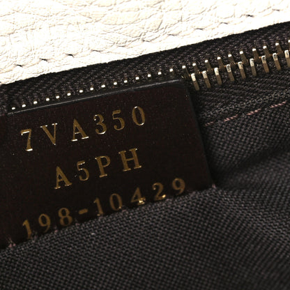 Fendi X FILA Cuoio Romano Vitello Century Mania Stars Clutch White Ice Ebano Multicolor 7 of 8