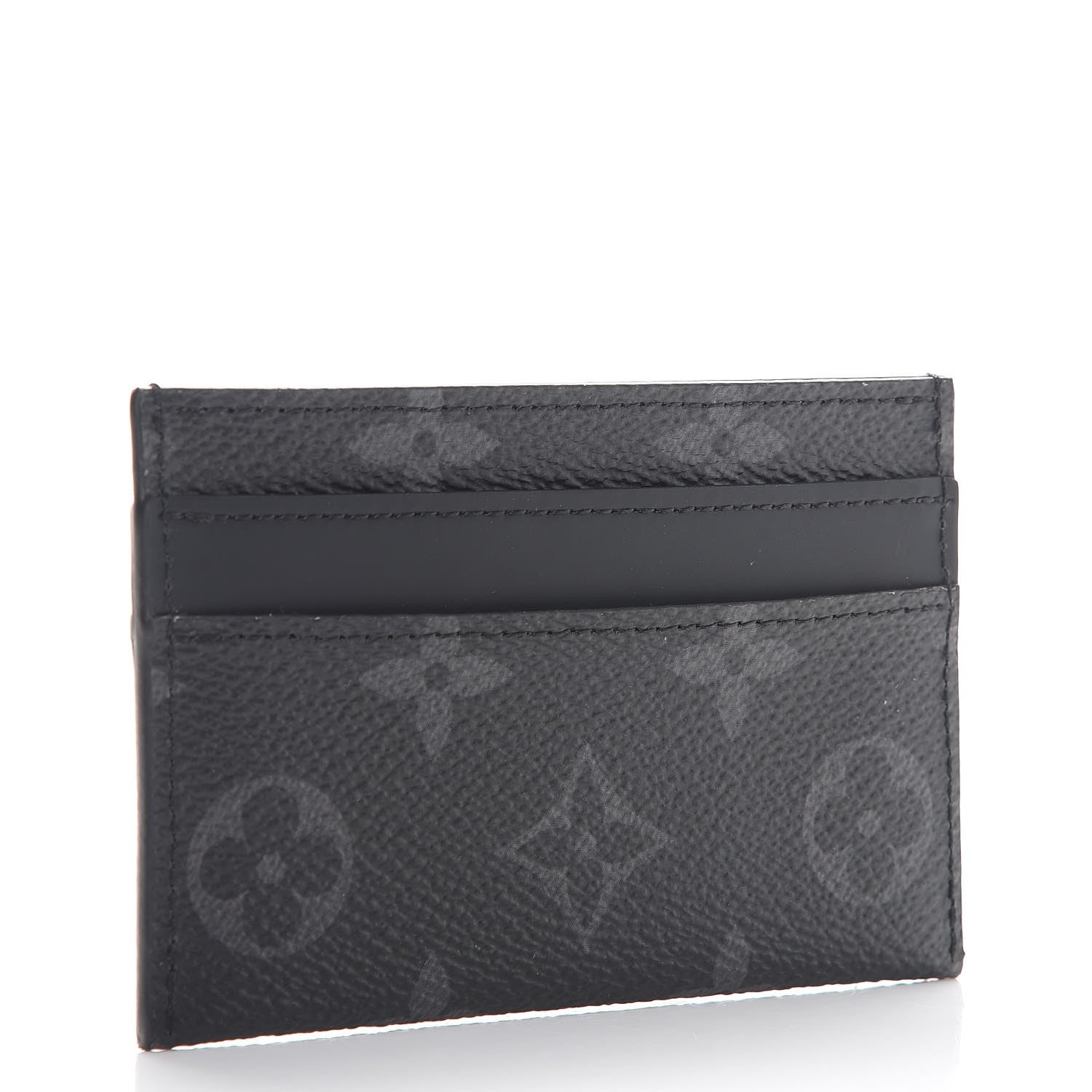 Louis Vuitton Monogram Eclipse Porte-Cartes Double Card Holder 3 of 7