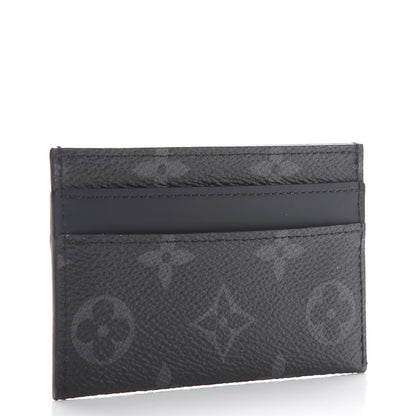 Louis Vuitton Monogram Eclipse Porte-Cartes Double Card Holder 3 of 7