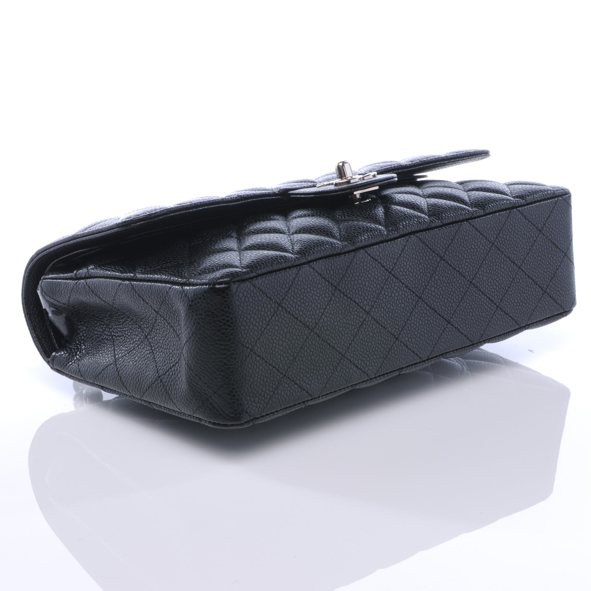 Chanel Caviar Quilted Medium Double Flap Black 4 of 8