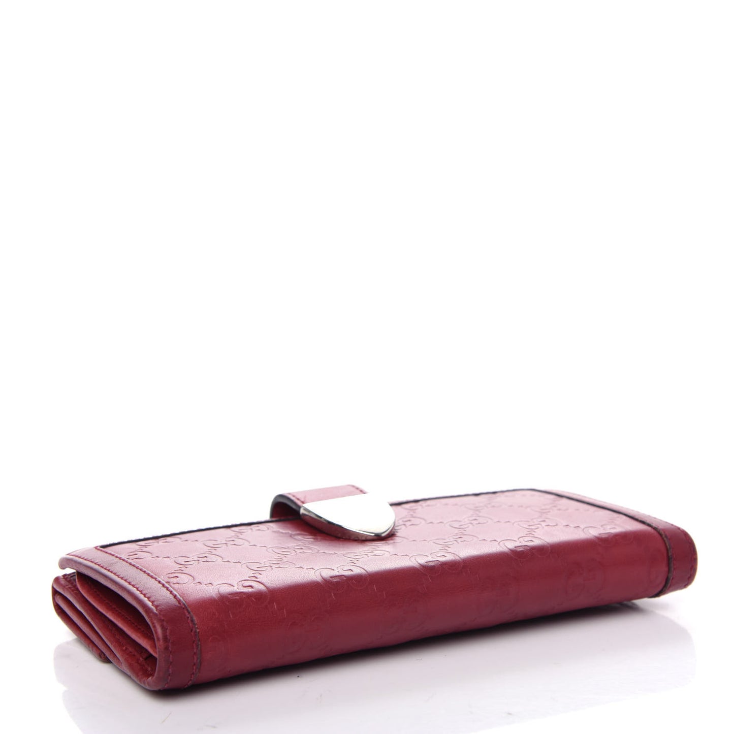 Guccissima Continental Wallet Red