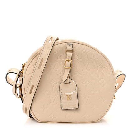 Louis Vuitton Empreinte Boite Chapeau Souple MM Creme 1 of 9