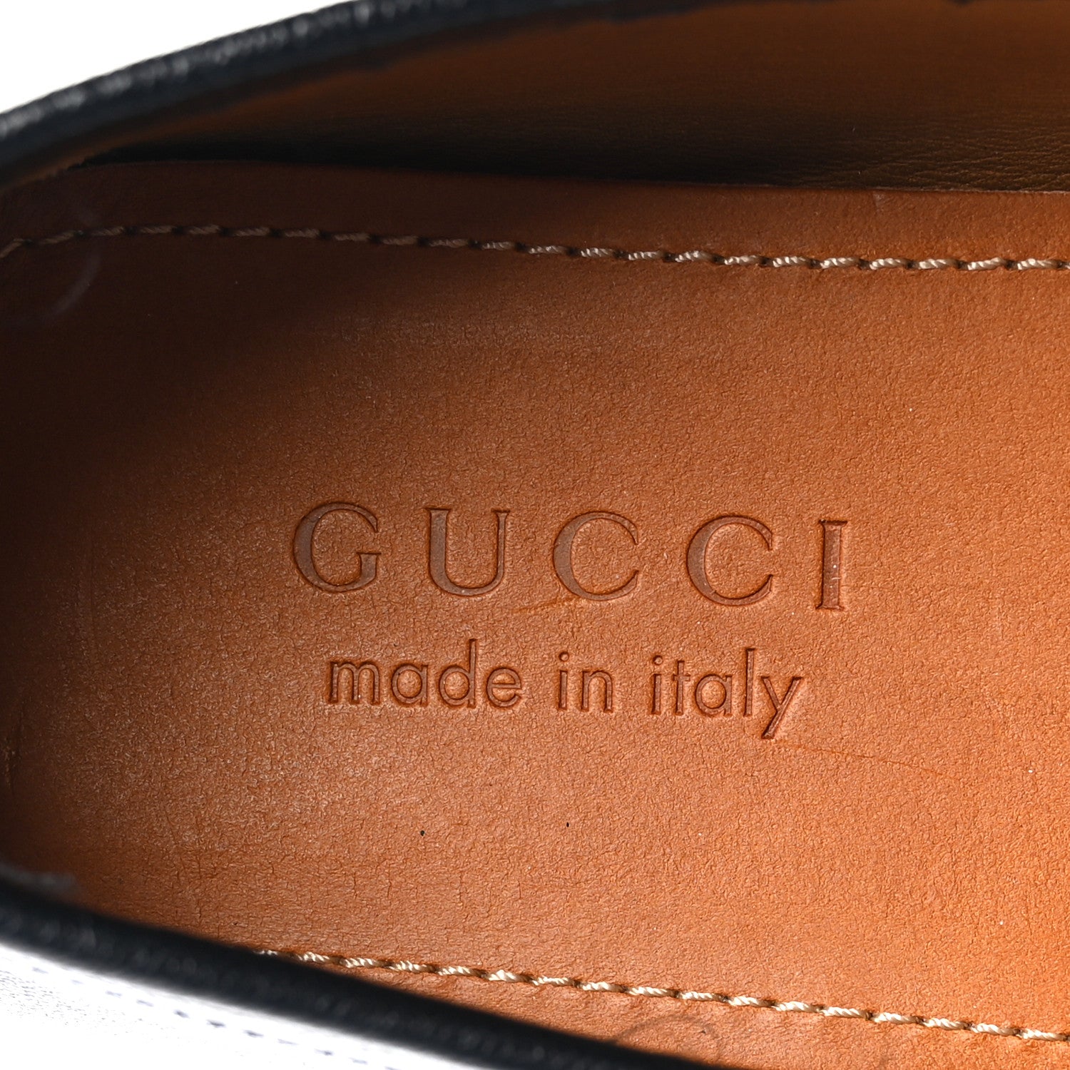 Gucci Goatskin Mens Interlocking GG Horsebit Tayma Moccasins 7.5 Black 7 of 11