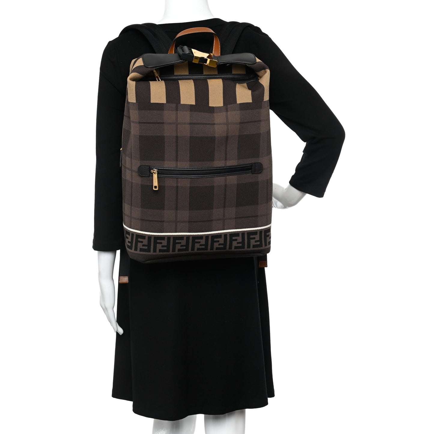 Tech Knit Tartan Forever Cross Strap Backpack