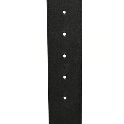 Gucci Textured Calfskin Double G 40mm Belt 90 36 Black 4 of 5