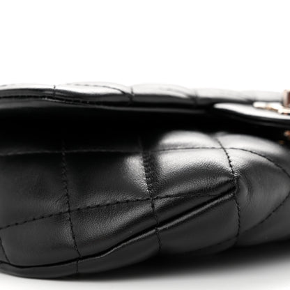 Chanel Calfskin Quilted CC Uniform Flap Belt Bag Black 6 of 10