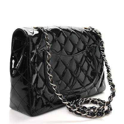 Chanel Patent Quilted Medium Single Flap Black 3 of 10