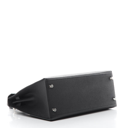 Hermes Epsom Kelly Sellier 28 Black 4 of 12