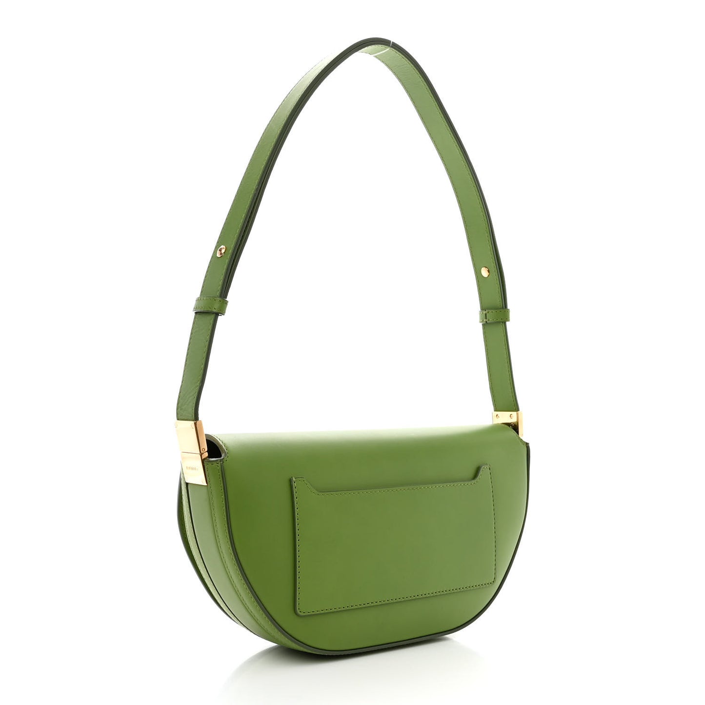Calfskin Small Olympia Shoulder Bag Green
