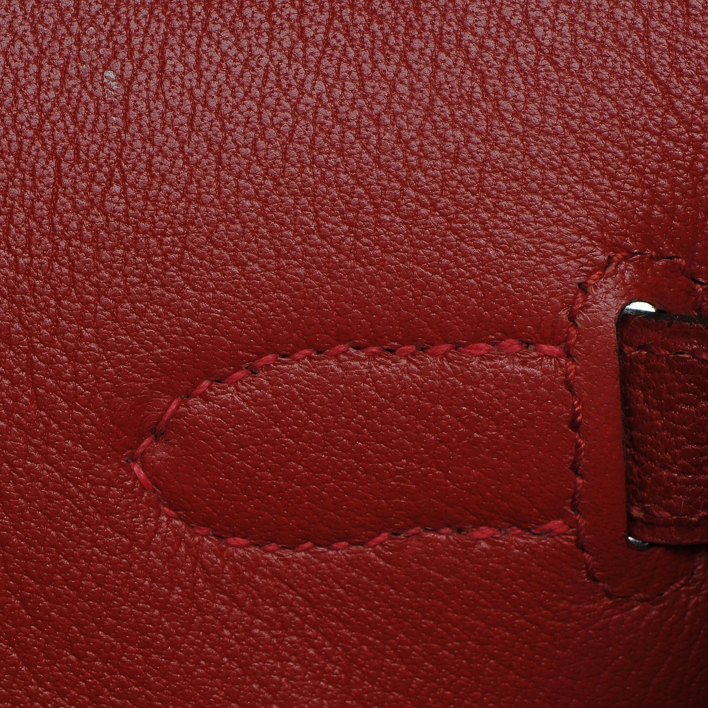 Chevre de Coromandel Birkin 35 Rouge Vif