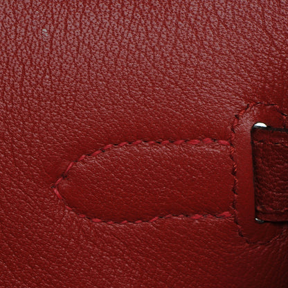 Hermes Chevre de Coromandel Birkin 35 Rouge Vif 16 of 26