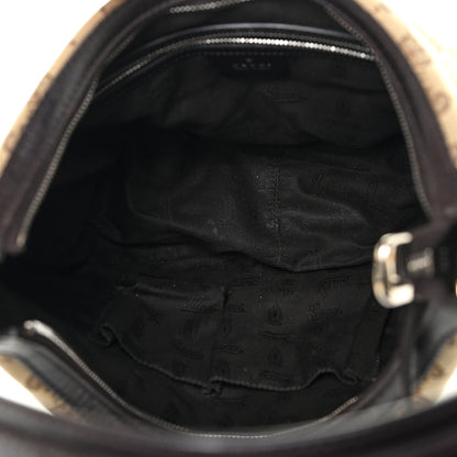 Gucci Monogram Medium GG Twins Hobo Dark Brown 5 of 18