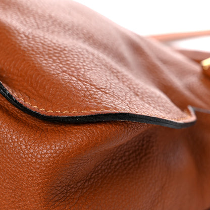 Chloe Calfskin Medium Marcie Satchel Tan 10 of 26