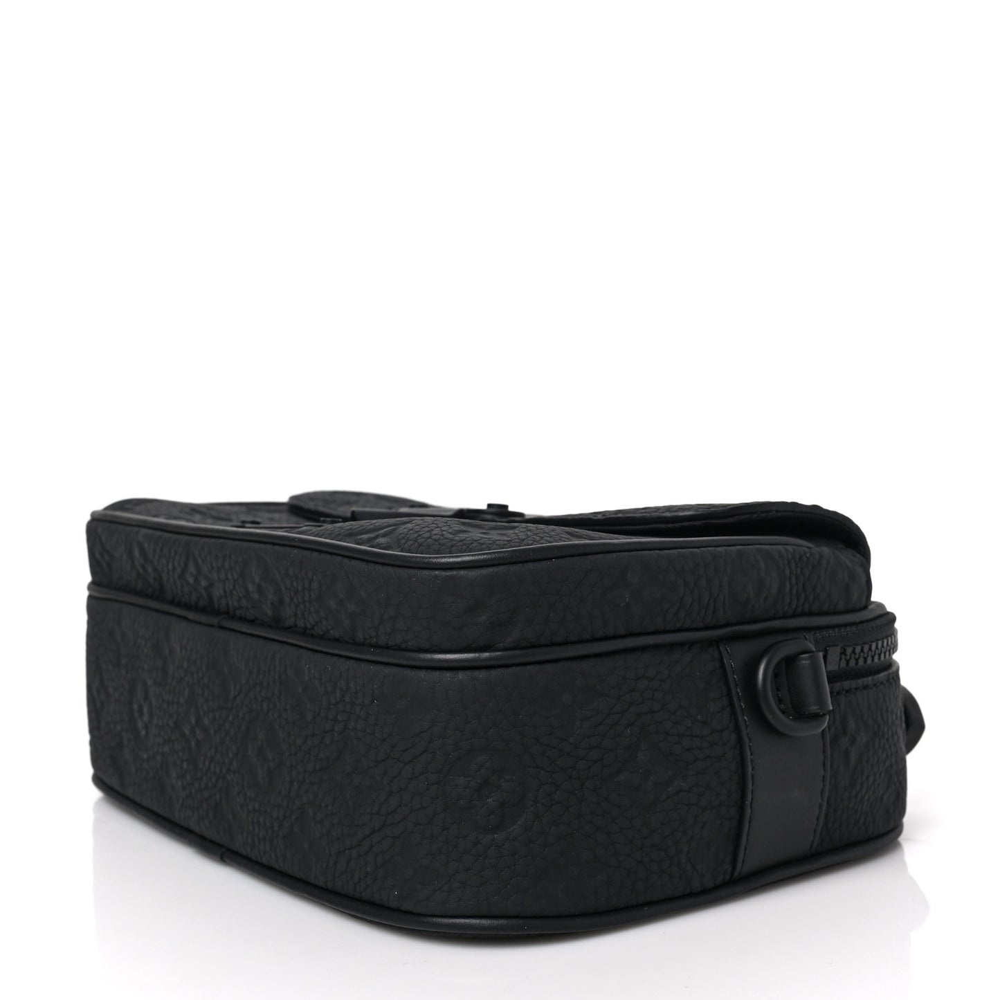 Taurillon Monogram S Lock Messenger Black