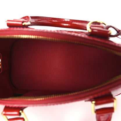 Louis Vuitton Vernis Alma BB Pomme D'Amour 5 of 9