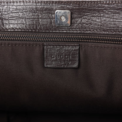 Gucci GG Plus Monogram Vertical Tote Dark Brown 8 of 10