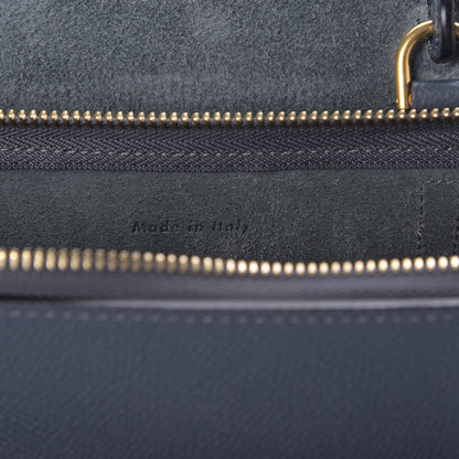 Celine Grained Calfskin Nano Belt Bag Slate 8 of 9