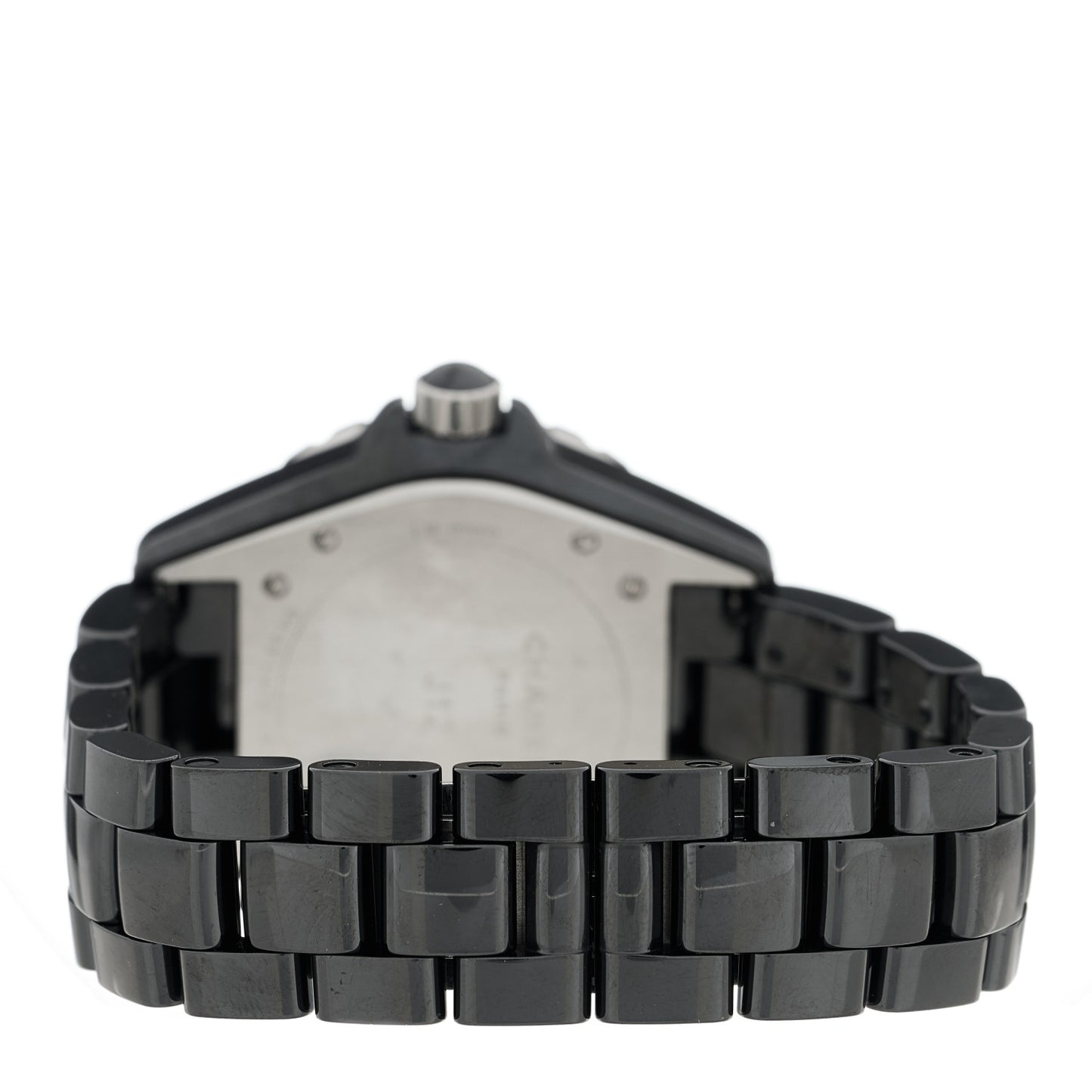 Stainless Steel Ceramic Ruby 38mm J12 Automatic Watch Black