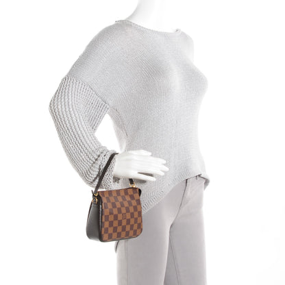 Louis Vuitton Damier Ebene Trousse Make Up Bag Pochette 2 of 7