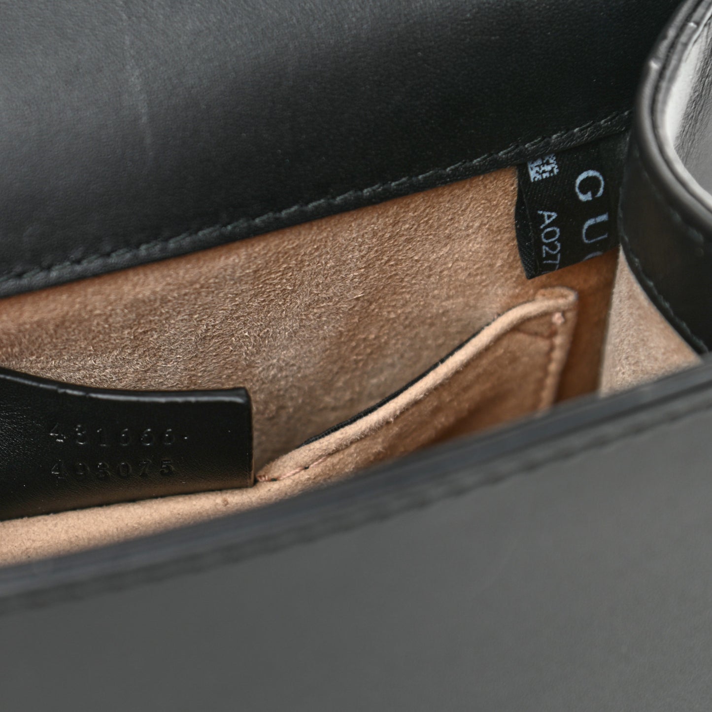 Calfskin Mini Sylvie Chain Shoulder Bag Black