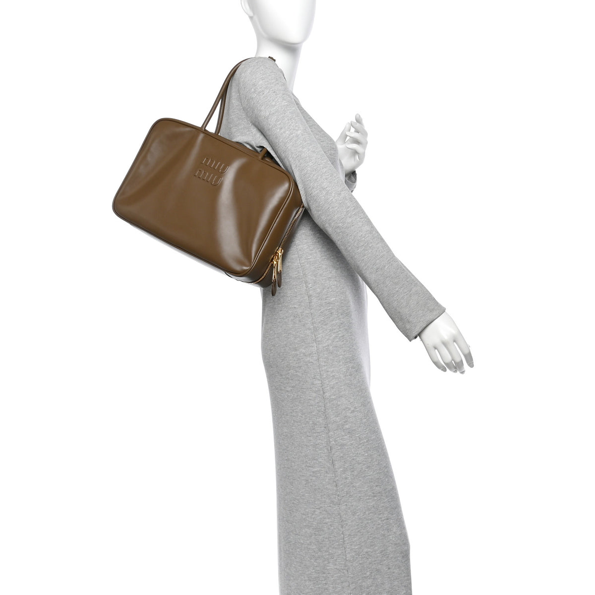 Soft Calf Softy Large Beau Top Handle Bag Tundra