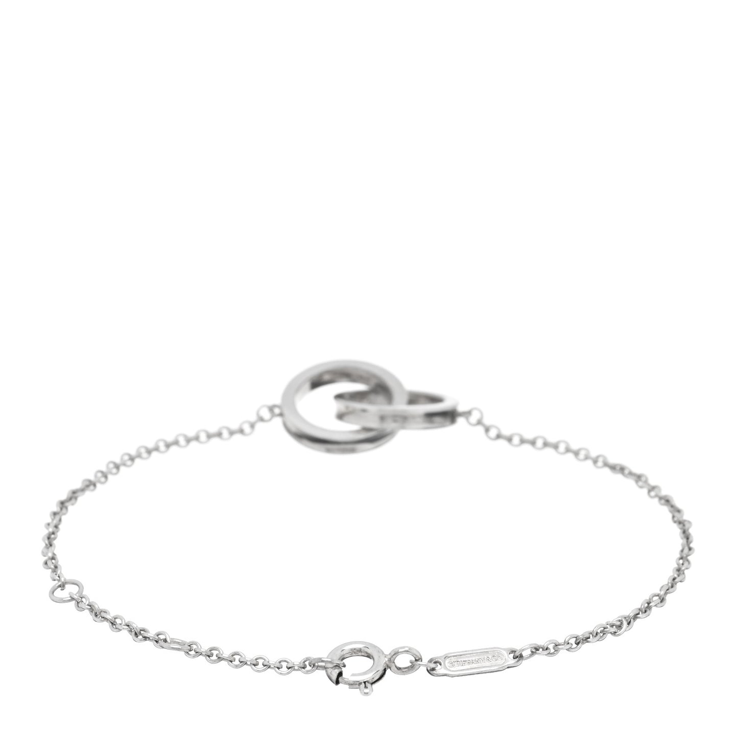 Sterling Silver 1837 Interlocking Bracelet