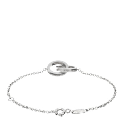 Tiffany Sterling Silver 1837 Interlocking Bracelet 2 of 3
