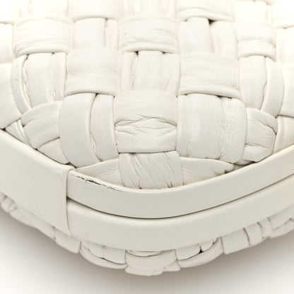 Bottega Veneta Calfskin Intrecciato Knot On Strap Bone 9 of 9