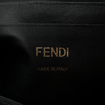 Fendi Nappa FF 1974 Embossed Mini Baguette Black 6 of 10
