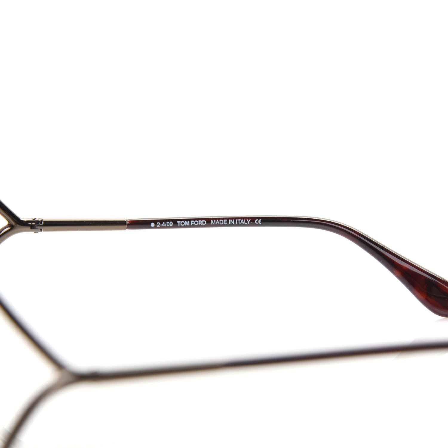 Tom Ford Metal Miranda Crossover Sunglasses TF130 Shiny Bronze 5 of 8