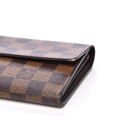 Louis Vuitton Damier Ebene Sarah Wallet 12 of 12