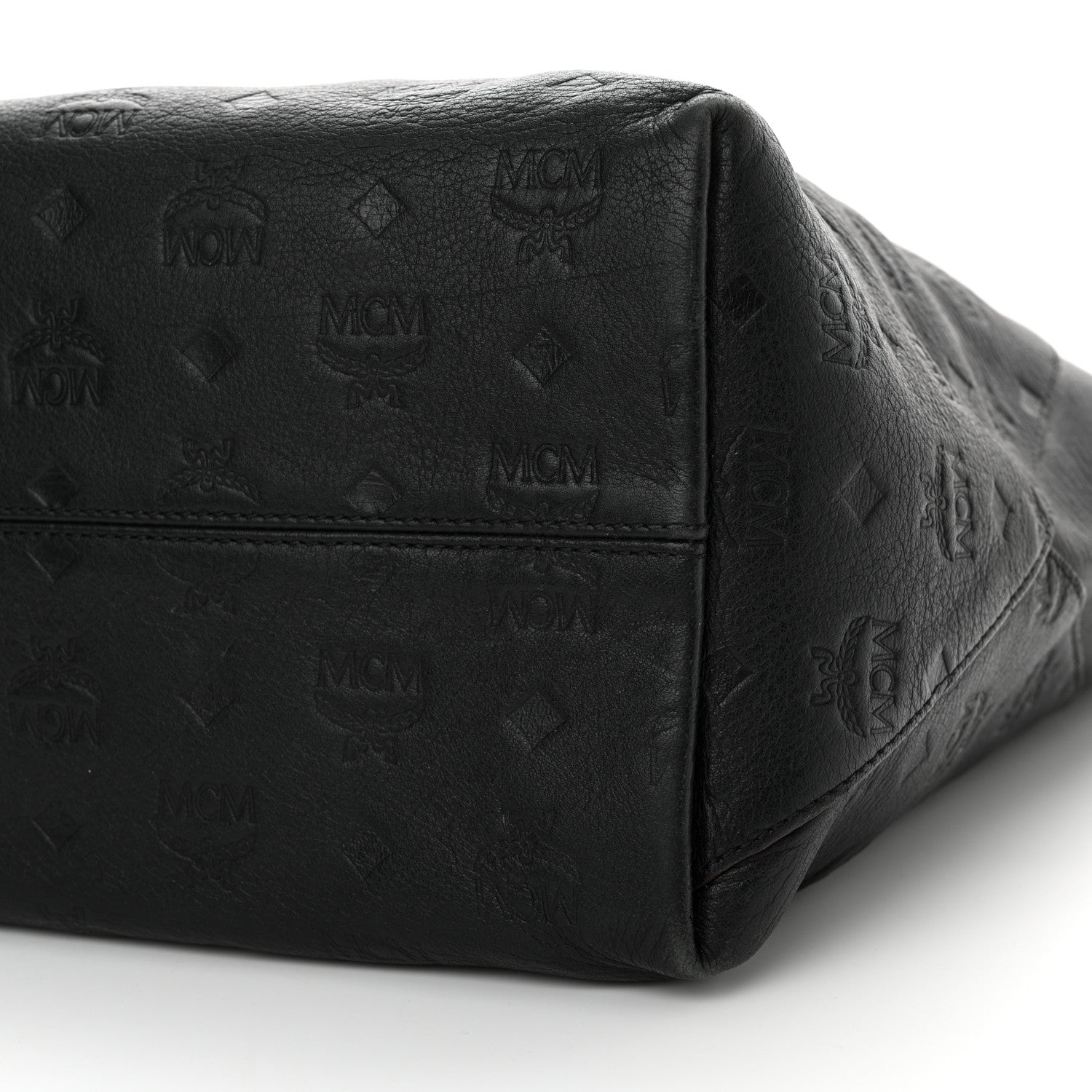 MCM Calfskin Ottomar Large Klara Hobo Black 9 of 12