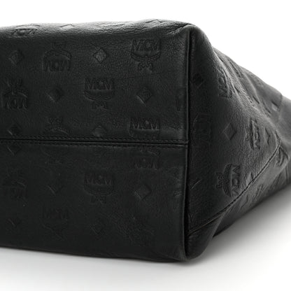 MCM Calfskin Ottomar Large Klara Hobo Black 9 of 12