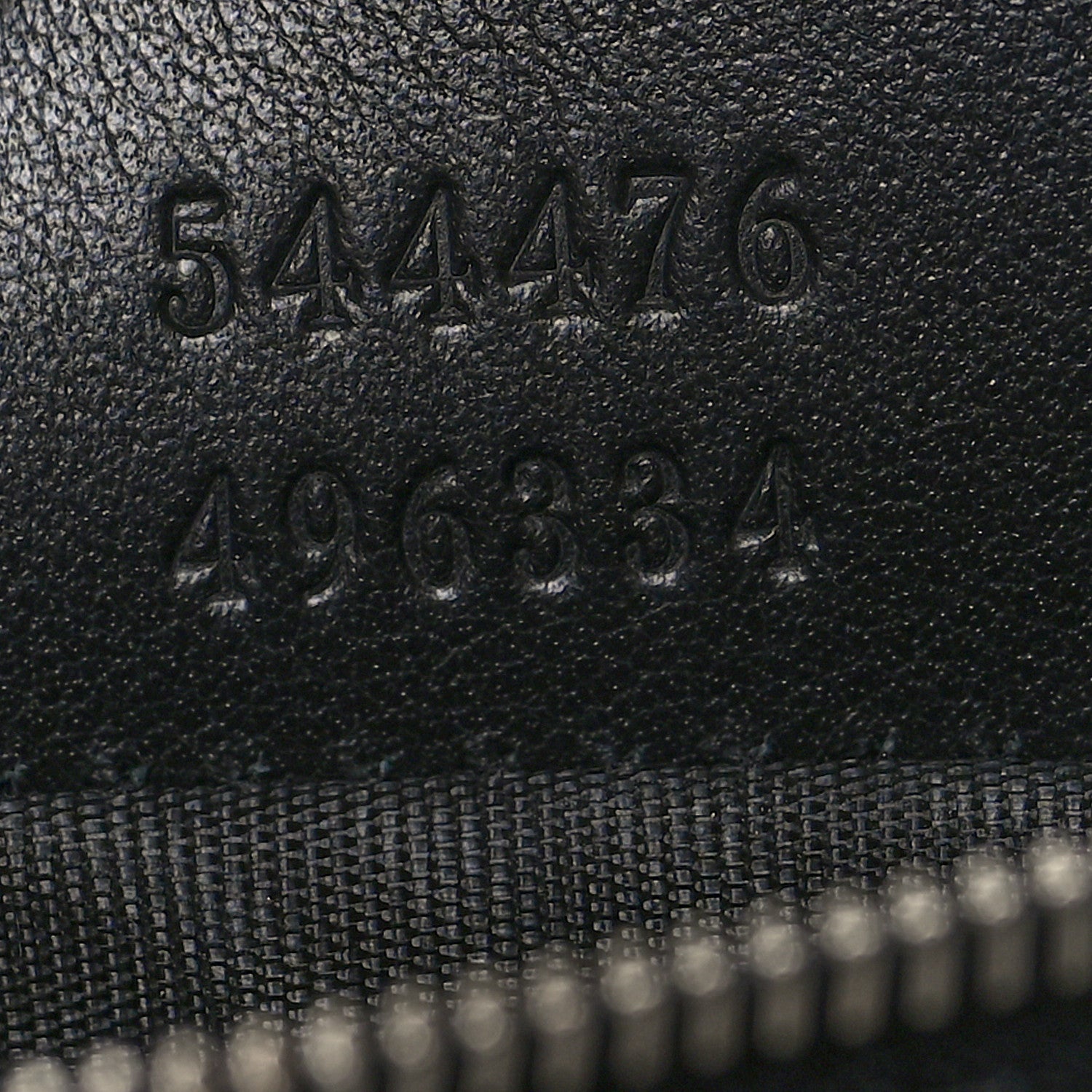 Gucci Microguccissima Key Ring Coin Case Black 7 of 8