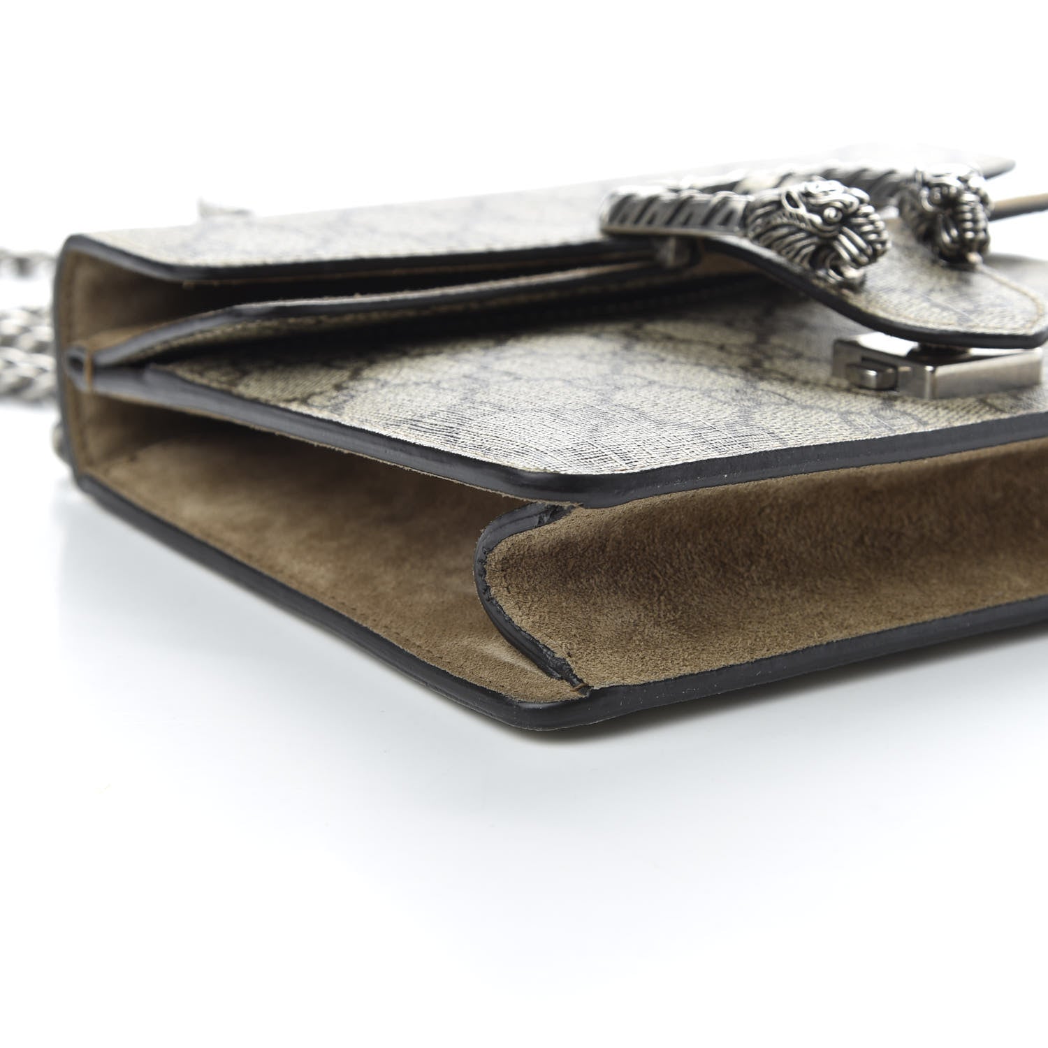 Gucci GG Supreme Monogram Mini Dionysus Shoulder Bag Taupe 6 of 9