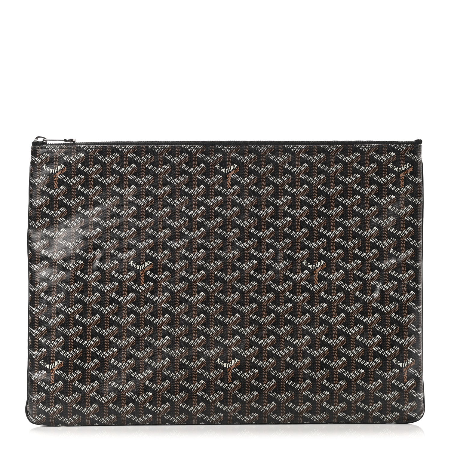 Goyard Goyardine Senat Pochette GM Black 1 of 8