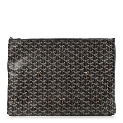 Goyard Goyardine Senat Pochette GM Black 1 of 8