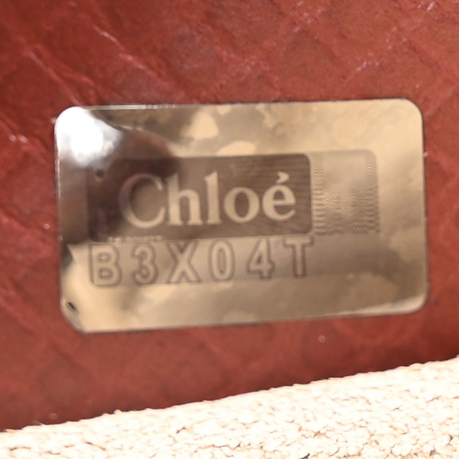 Chloe Grained Calfskin Lambskin Bi-Color Drew Shoulder Bag Beige Brown 7 of 10