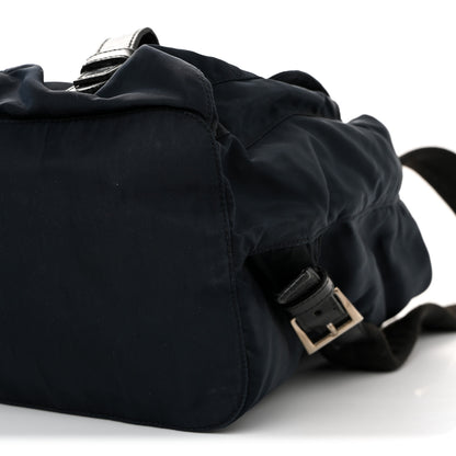 Prada Nylon Vela Small Backpack Navy 10 of 13